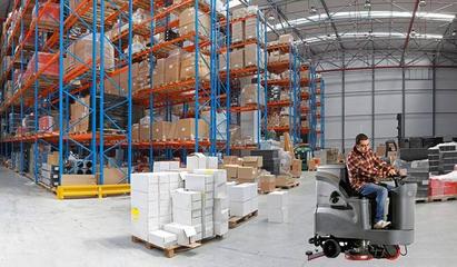 倉儲物流行業(yè)選擇全自動洗地機的五大核心優(yōu)勢